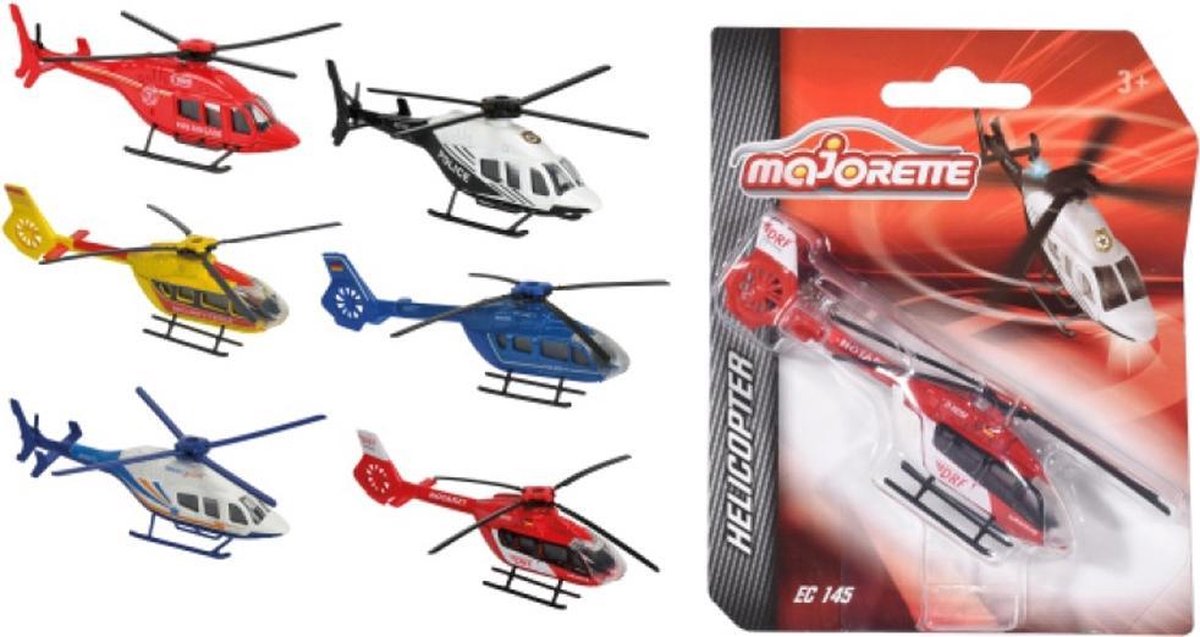 Majorette Helicopter 13 cm Assorti