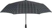 Perletti Mini-paraplu Heren 104 Cm Automatisch Microvezel Blauw