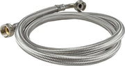 Wiesbaden Rvs Wasmachine Aanvoerslang (Recht X Haaks) 300Cm