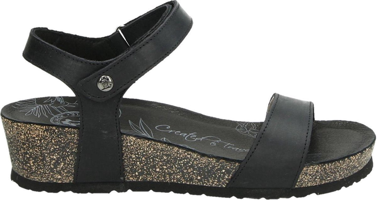 Panama Jack Capri Basics Dames Sandaal - Black - Maat 39