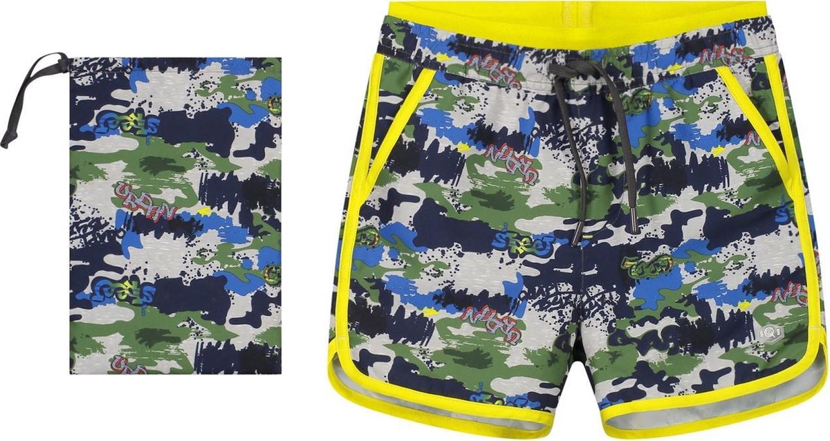 Quapi zwem short Abel grafiti aop