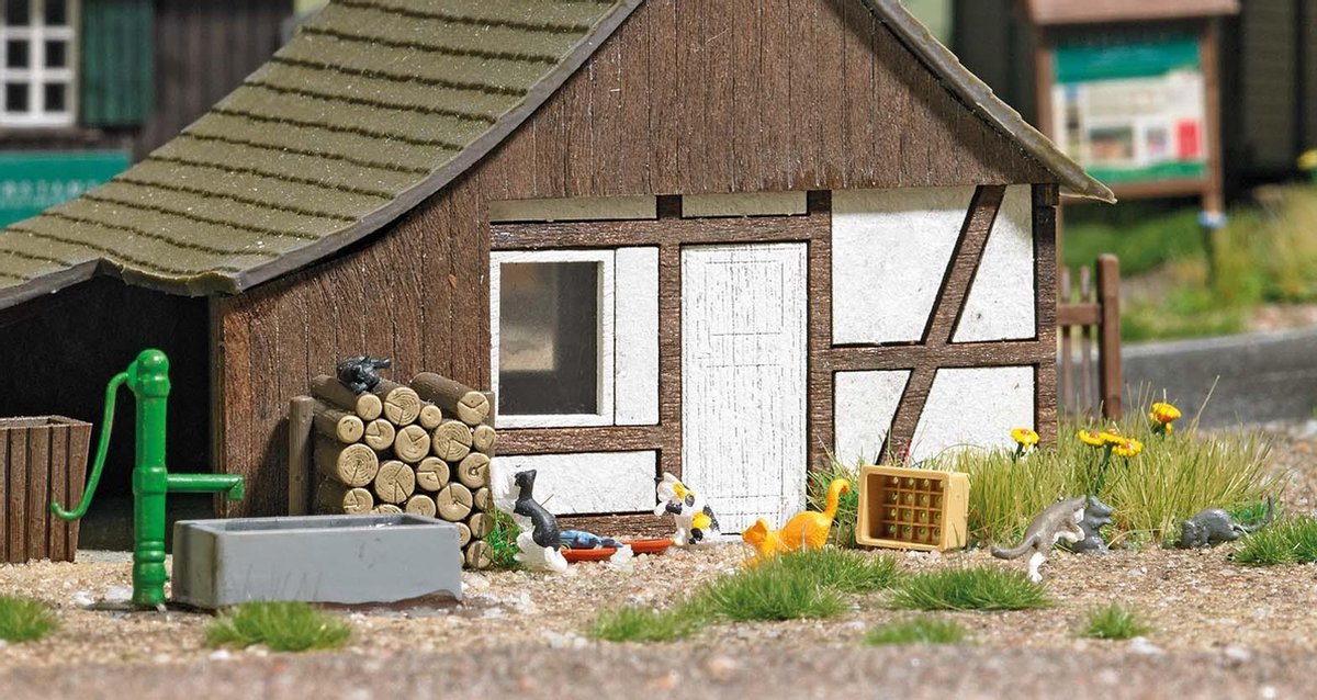 Busch - A-set: Spielende Katzen H0 (5/21) * - BU7921 - modelbouwsets