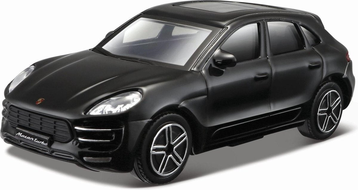 Bburago PORSCHE MACAN zwart schaalmodel 1:43