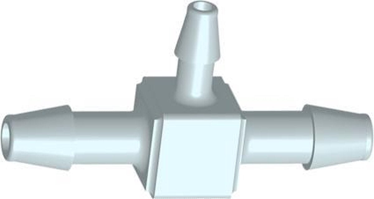 T-stuk PP verloop Ø 10 x 6 x 10mm