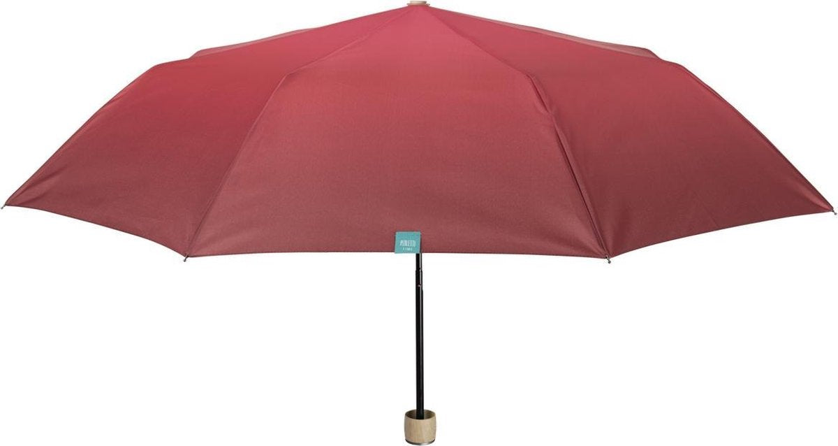 Perletti Mini-paraplu Ombré Handmatig 97 Cm Fiberglas Rood
