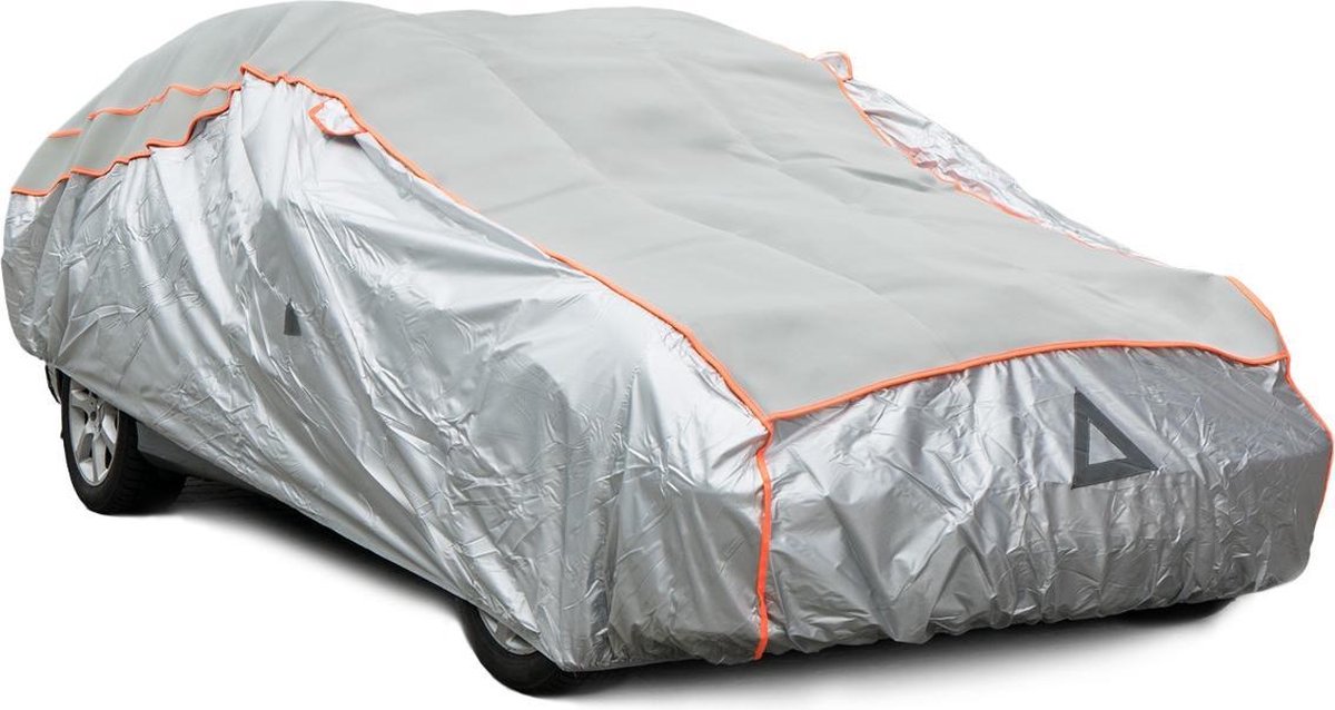 Hagelbestendige autohoes 432 x 165 x 119 cm - Gewatteerde weerbestendige beschermhoes voor auto tegen hagel