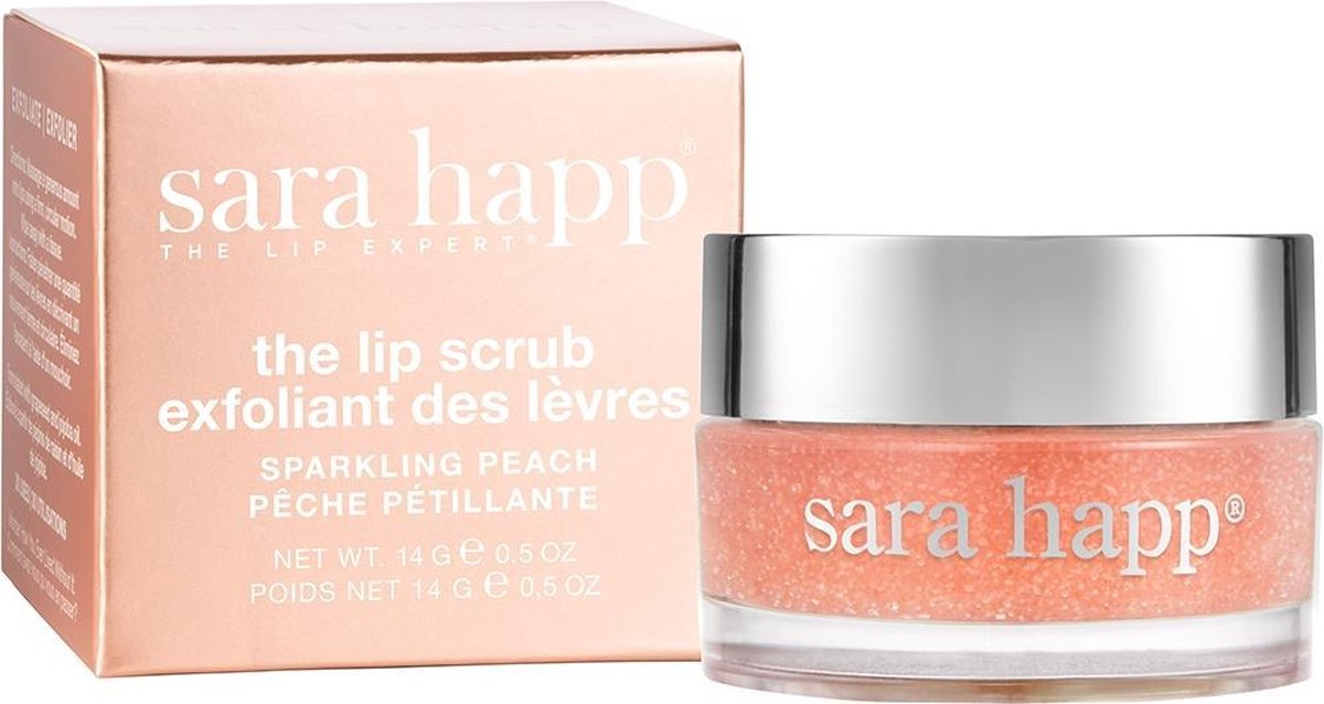 Sara Happ The Lip Scrub Sparkling Peach