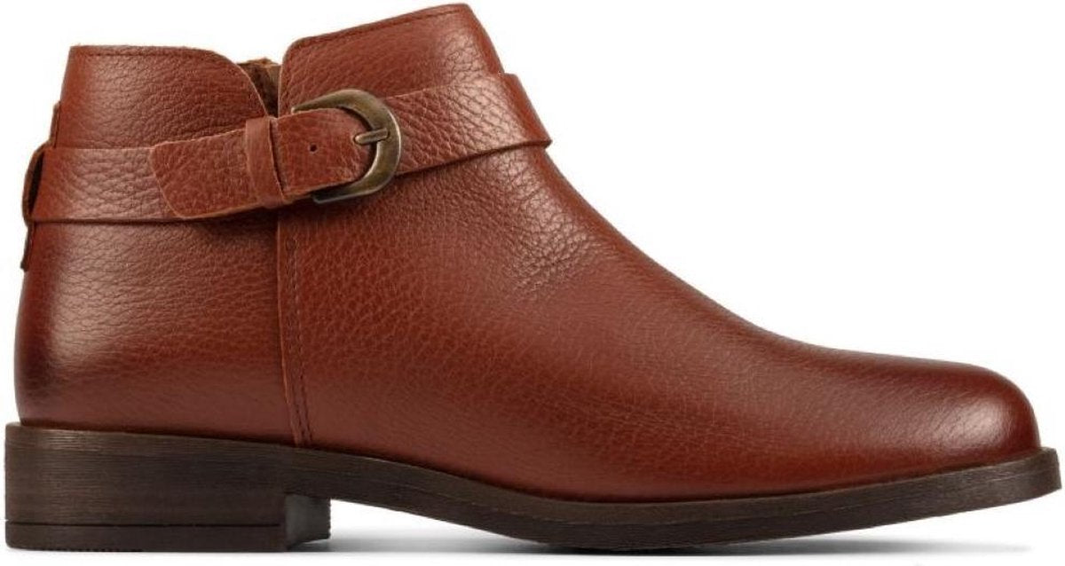 Clarks Demi 2 Tone donkerbruin leer maat 40