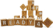 Kinderfeets Bamboo ABC Blokken