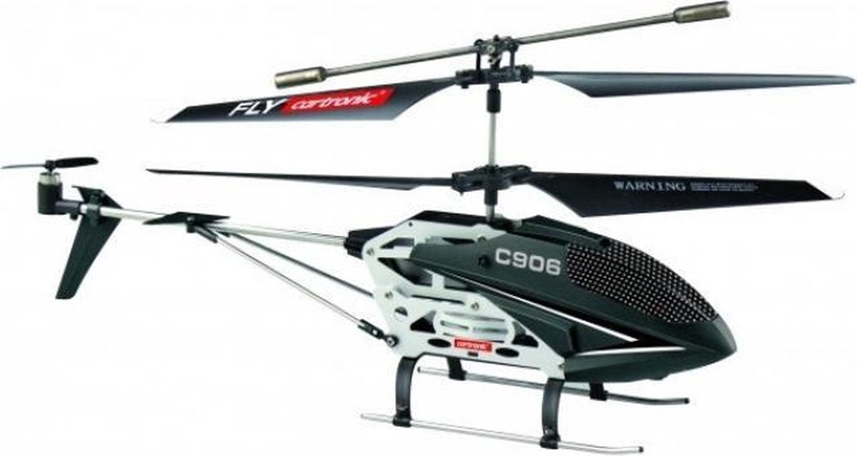 Cartronic Rc Helikopter C906 24 Cm Zwart/wit