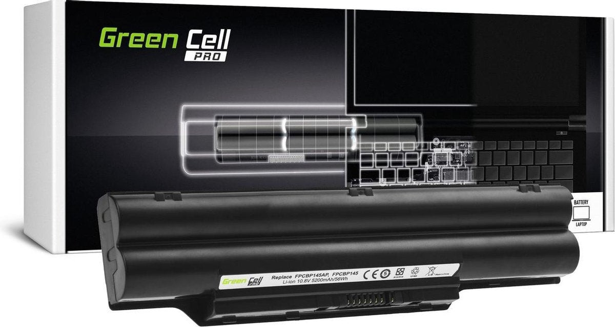 Laptop batterij PRO FPCBP145 FPCBP282 voor Fujitsu LifeBook E751 E752 E781 E782 P770 P771 P772 S710 S751 S752 S760 S761
