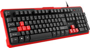 GENESIS RHOD 110 toetsenbord USB QWERTY US International Zwart