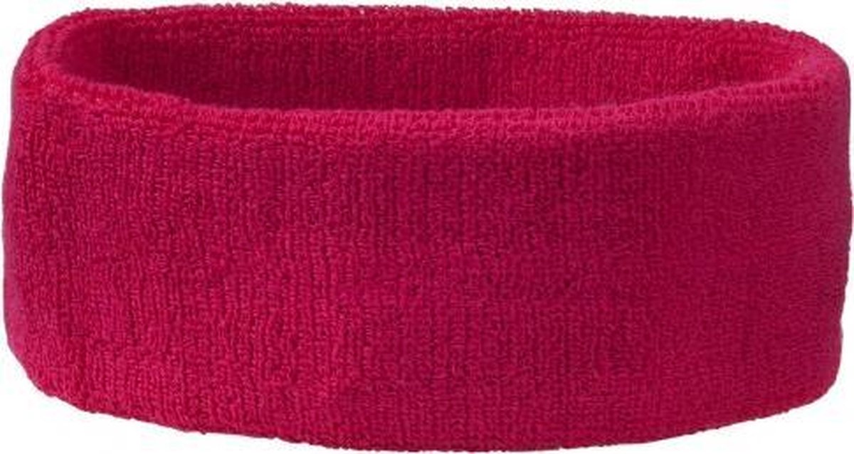Hoofd zweetband fuchsia