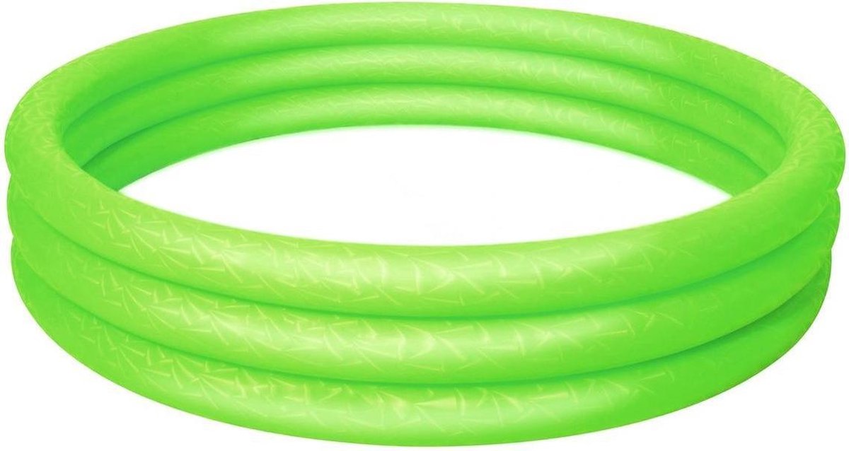 Groene opblaas zwembad voor in de tuin 152cm