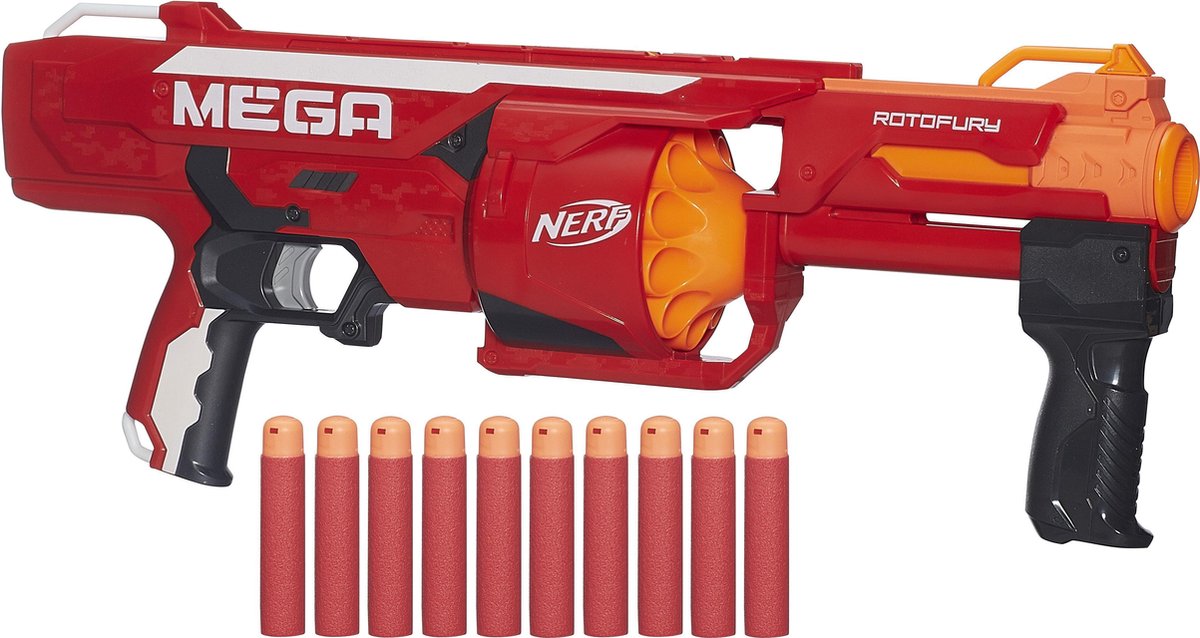 NERF N-Strike Mega Rotofury - Blaster