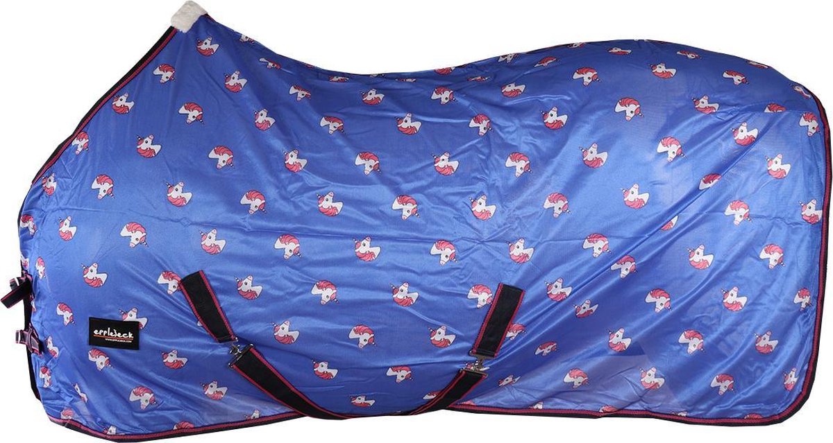 Epplejeck Vliegendeken  Unicorn - Blue - 205 Cm