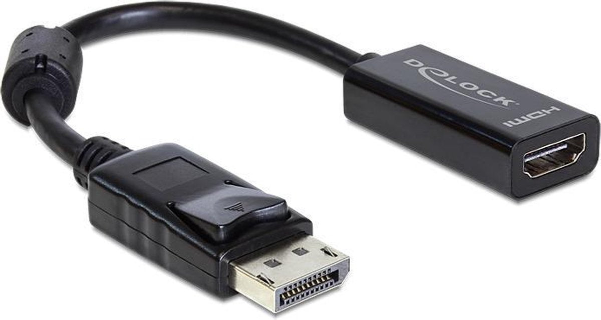 DeLOCK  Adapter Displayport male - HDMI female