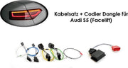 Kabelsatz + Codier-Dongle LED-Heckleuchten für Audi A5/S5 Facelift - Standard auf LED facelift