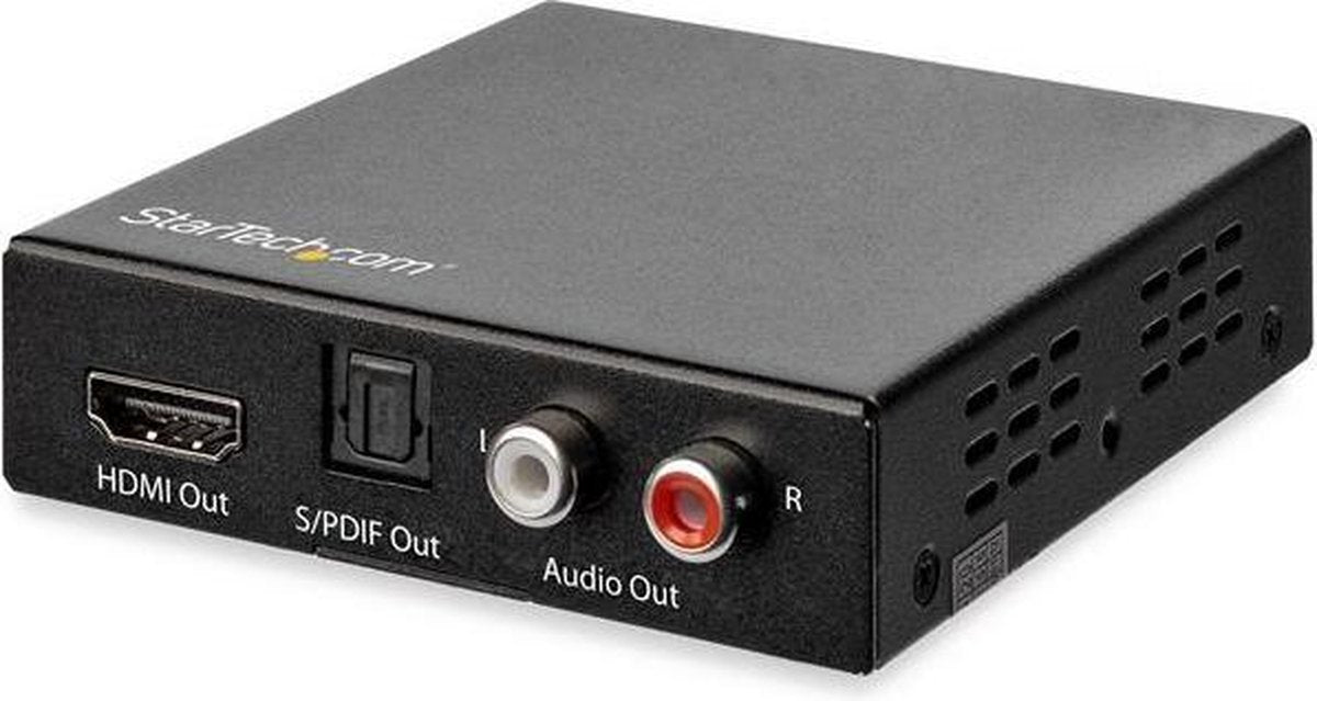 StarTech HDMI audio extractor met 4K 60Hz ondersteuning