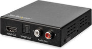 StarTech HDMI audio extractor met 4K 60Hz ondersteuning