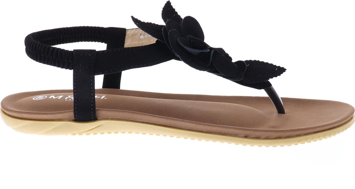 Mrch Label Rose Sandalen Dames - Slippers - Zwart