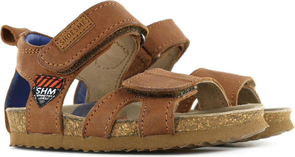 Shoesme Bio Jongens Sandaal - Cognac - Maat 21