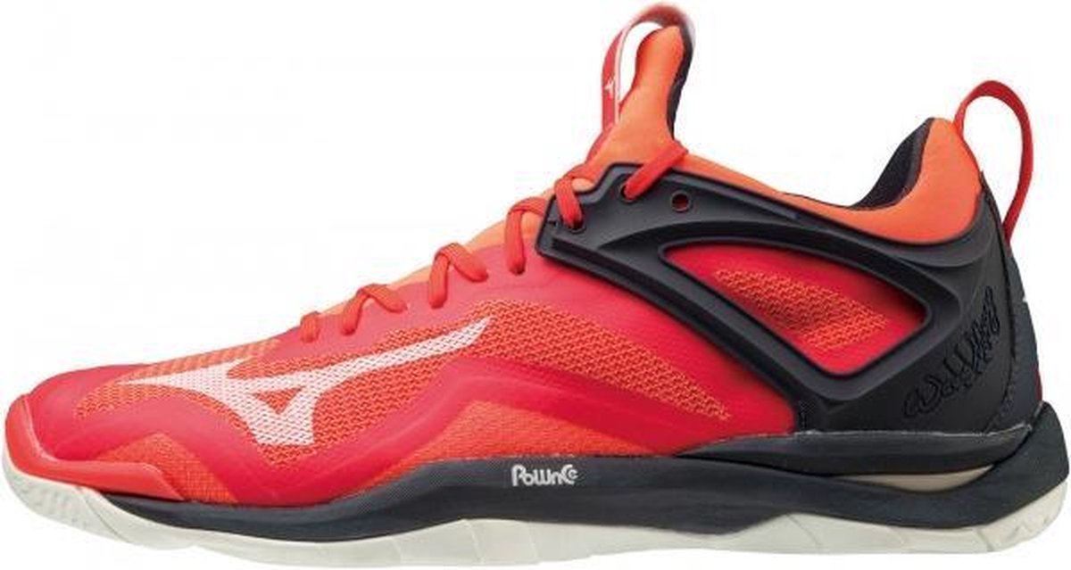 Mizuno Wave Mirage 3 - rood/zwart - maat 46.5