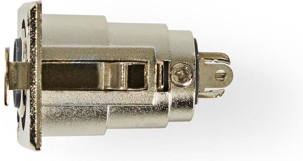 Bevestiging voor XLR-behuizing | XLR 3-pins female | 25 stuks | Metaal