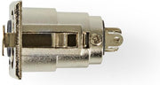 Bevestiging voor XLR-behuizing | XLR 3-pins female | 25 stuks | Metaal