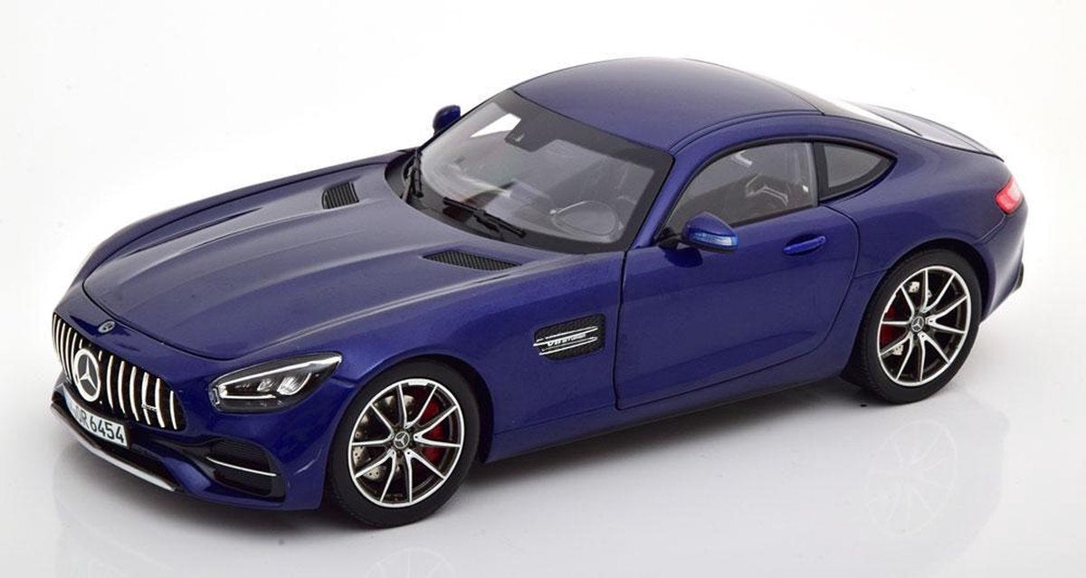 Mercedes-Benz AMG GT-S 2019 Blauw Metallic 1-18 Norev