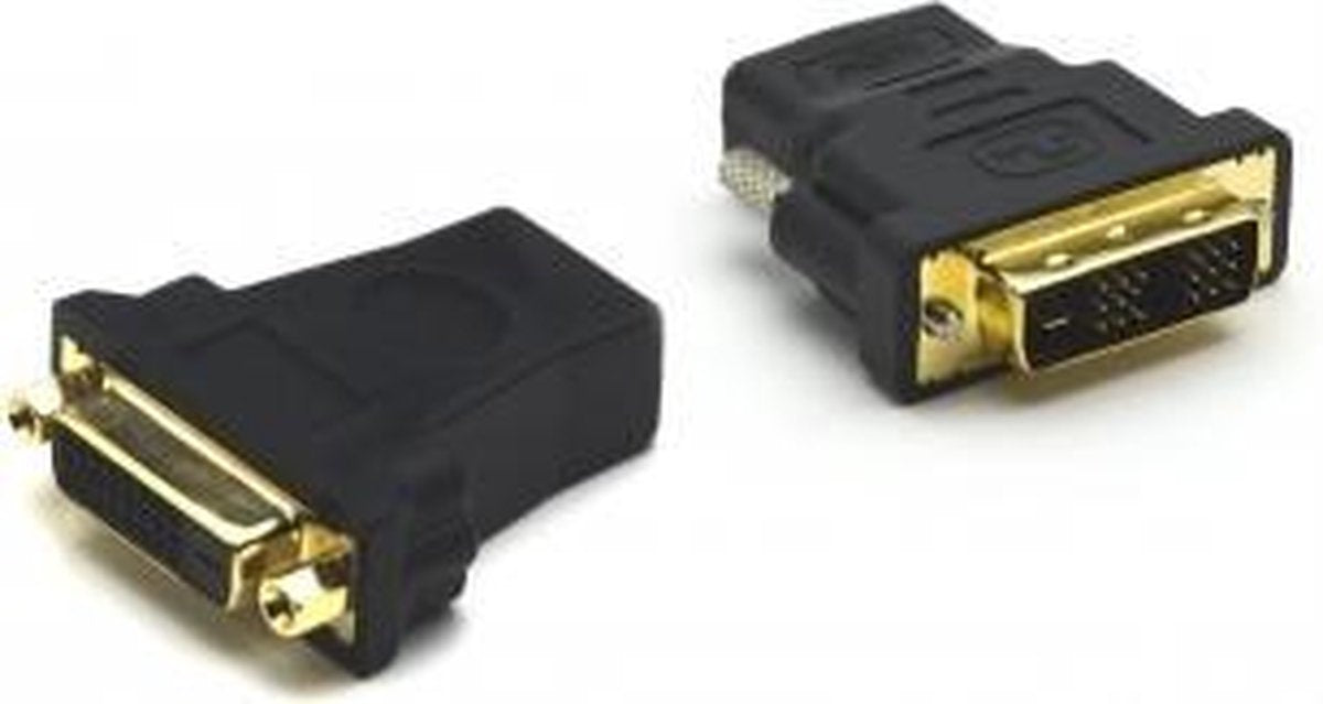 G&BL DRMIFVIM tussenstuk voor kabels DVI HDMI Zwart