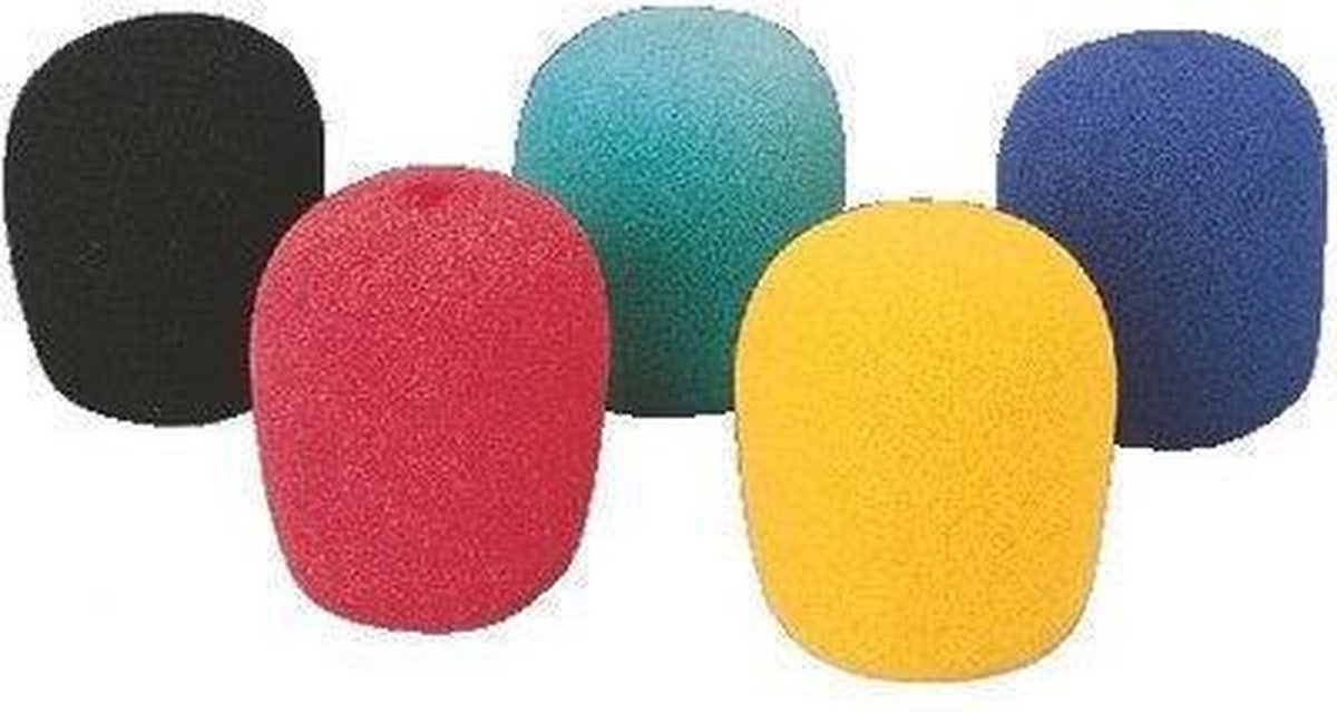Monacor MONACOR WS-5 microfoon windfilter (div. kleuren)