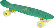 AMIGO skateboard - Met ledverlichting en ABEC 7 lagers - Groen/Lime