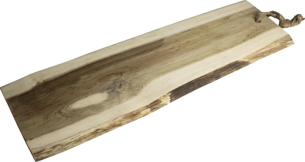 Gusta Borrelplank Hout - Acacia Serveerplank - 70 x 26 x 1