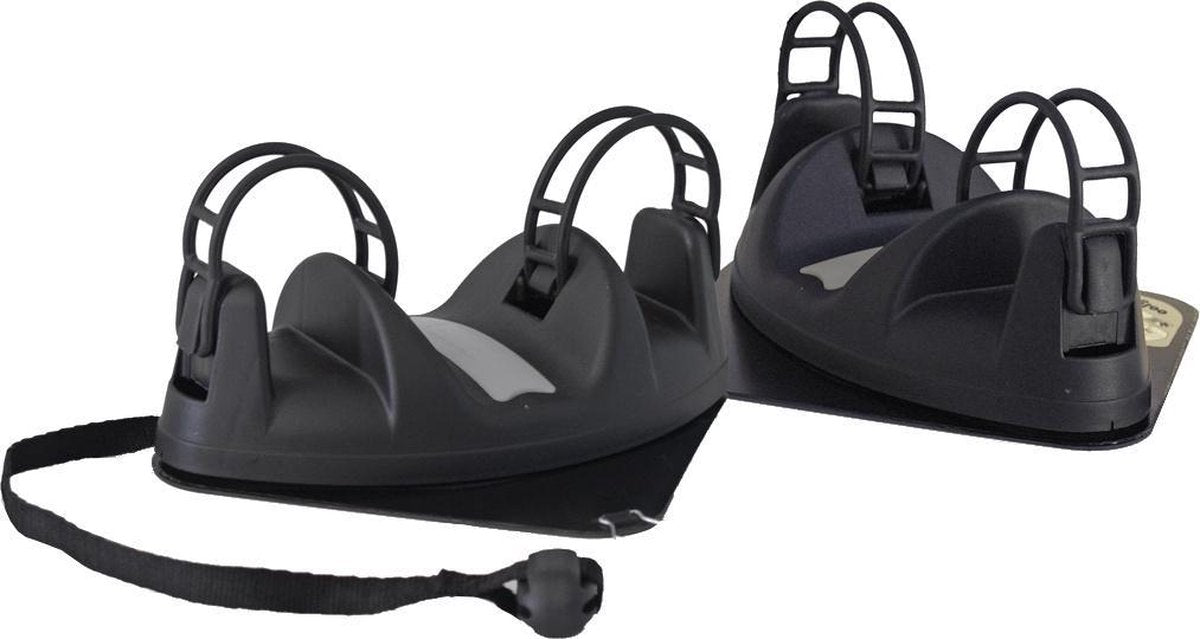 Menabo Igloo magnetsiche skidragers set Zwart