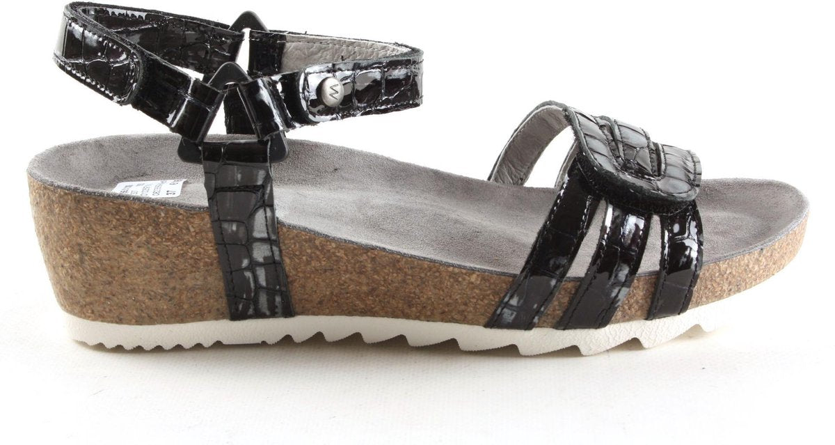 Dames Pumps Wolky 0823569-210 Pacific Croco Antraciet - Maat 38