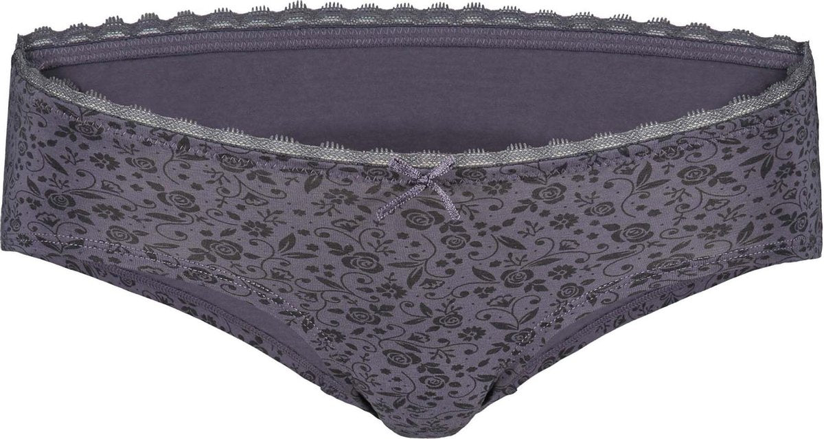 Prénatal Zwangerschapsslip - Zwangerschapsonderbroek - Grijs - Maat XL