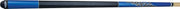 Maxton Reaper Pool Cue blue
