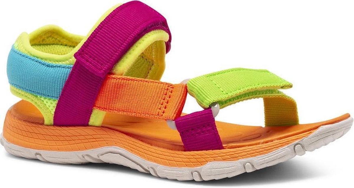 Merrell Kahuna Web Wandelsandalen Unisex - Roze/Groen/Oranje - Maat 33