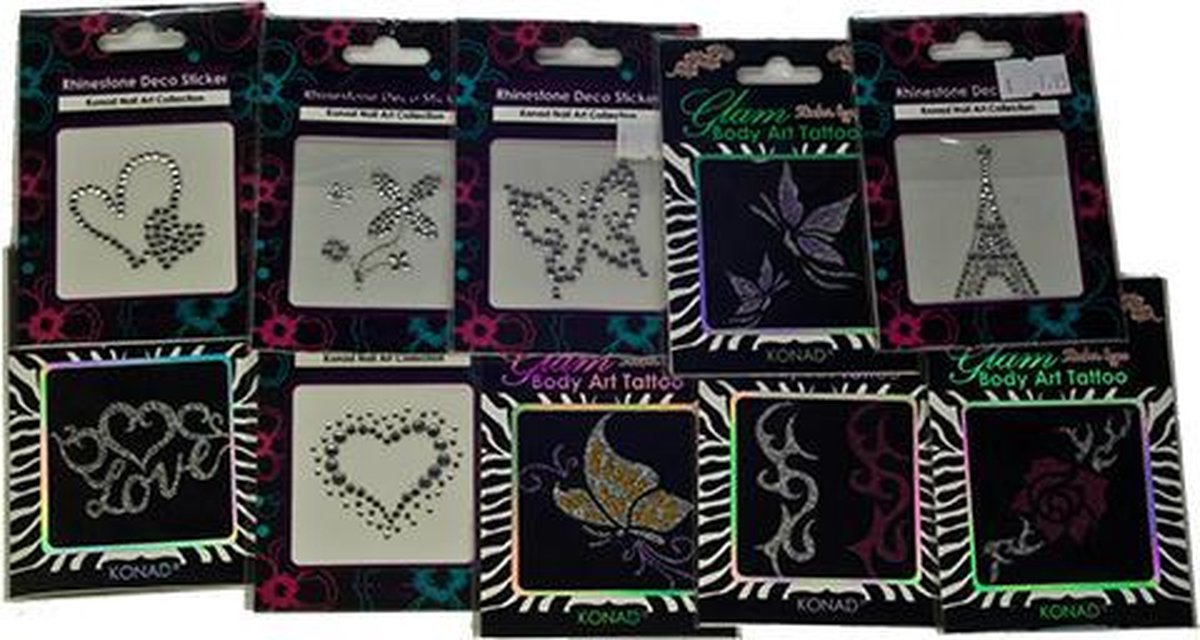 Tattoo - stikkerset - LOT 5