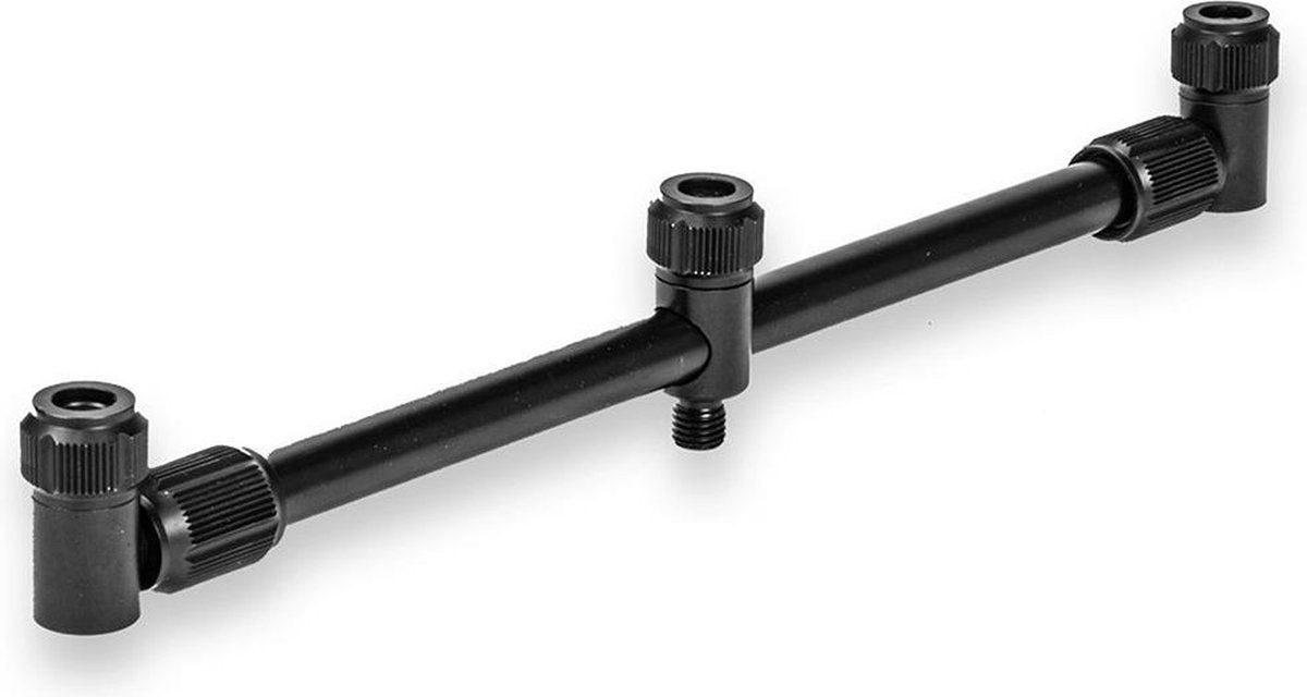 Solar A1 Aluminium 3-Rod Adjustable Buzz Bar - Back - Mat Zwart