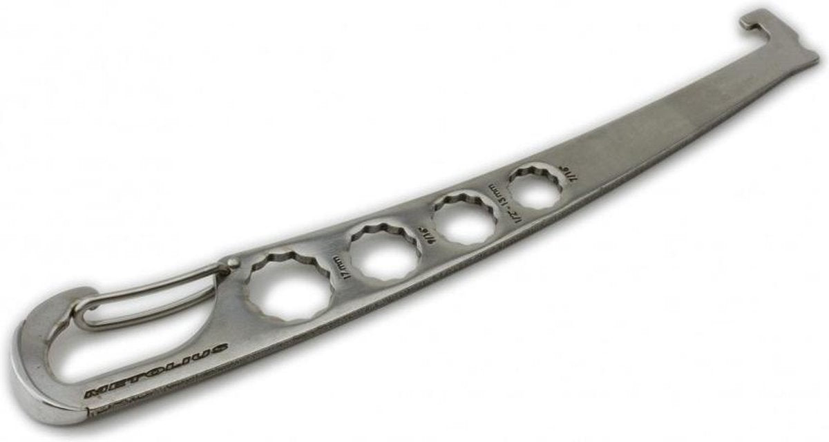 Metolius Torque nut tool Voorzien van een uniek gebogen ontwerp