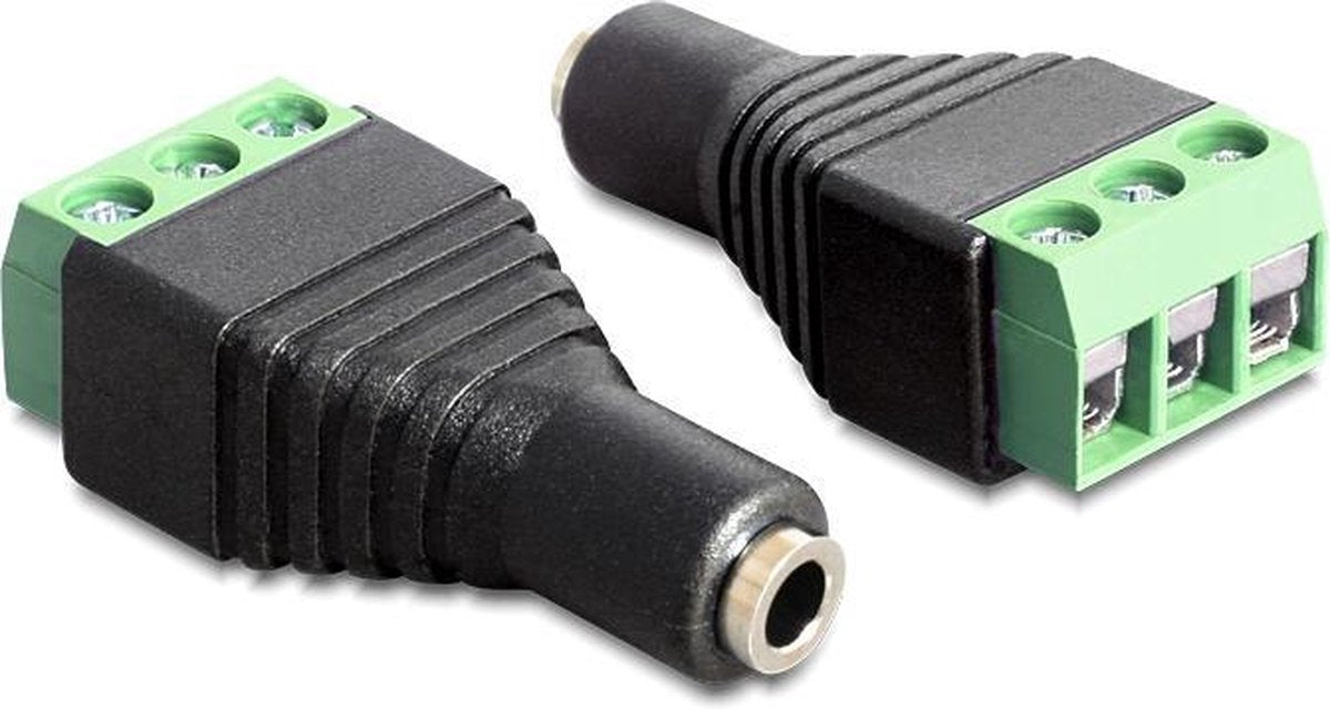 Delock - Adapter Klinke Buchse 3