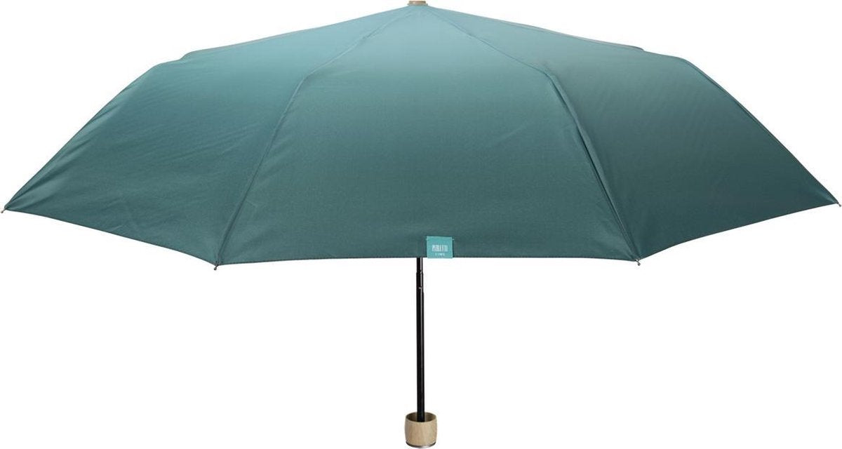 Perletti Mini-paraplu Ombré Handmatig 97 Cm Fiberglas  Groen