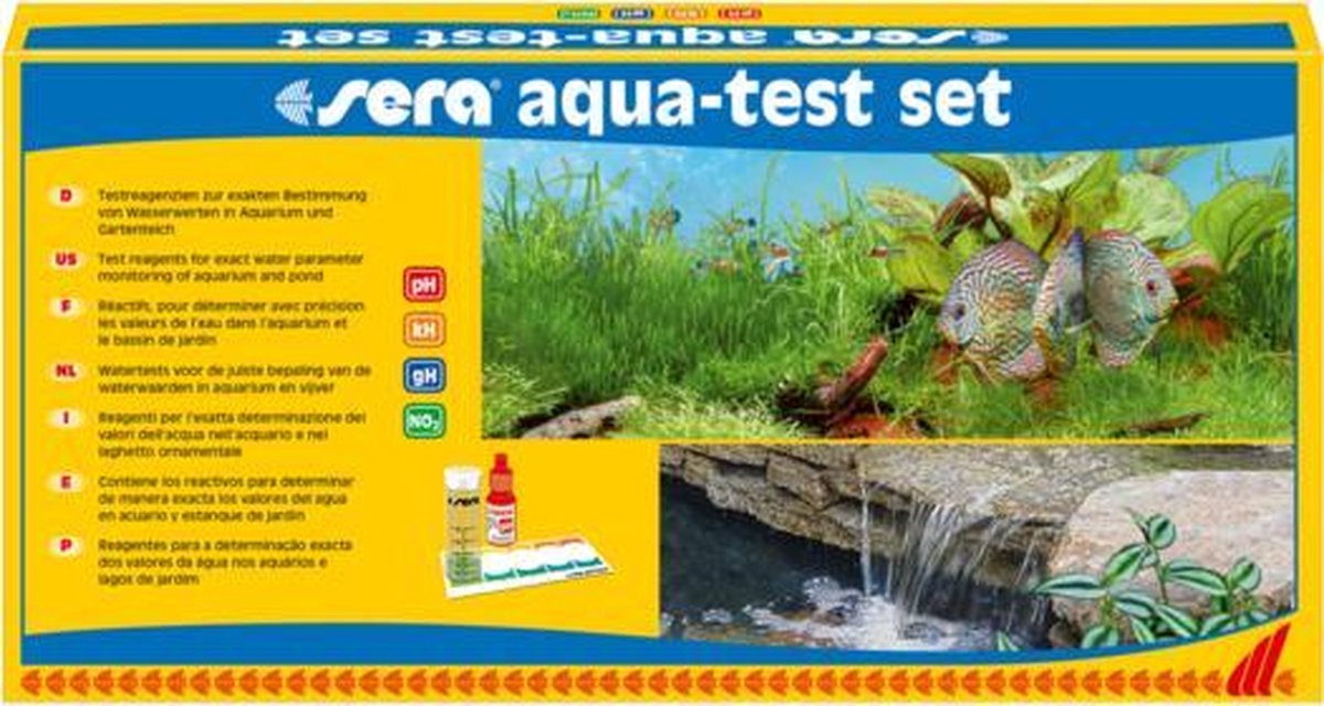 Sera aqua-test set Ph Gh Kh NO2