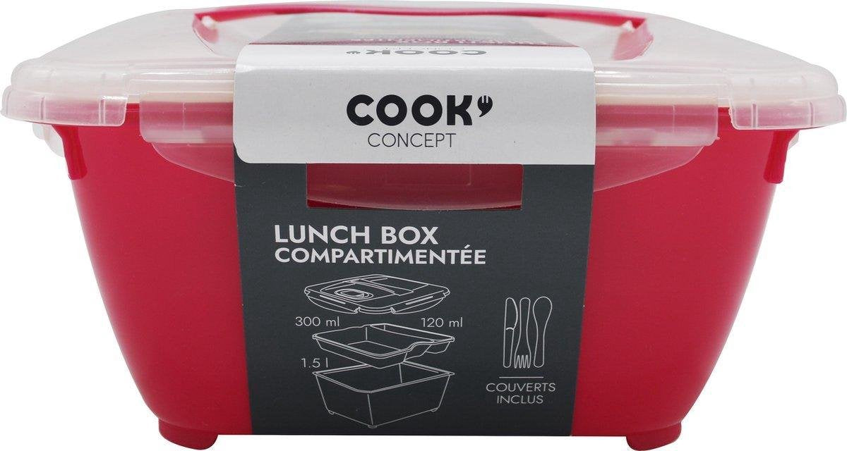 Lunchbox - snackbox klip deksel - 1