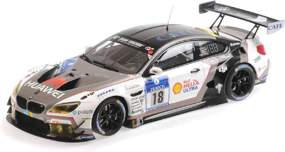 BMW M6 GT3 Schubert Motorsport #18 24h N'ring 2016 - 1:18 - Minichamps