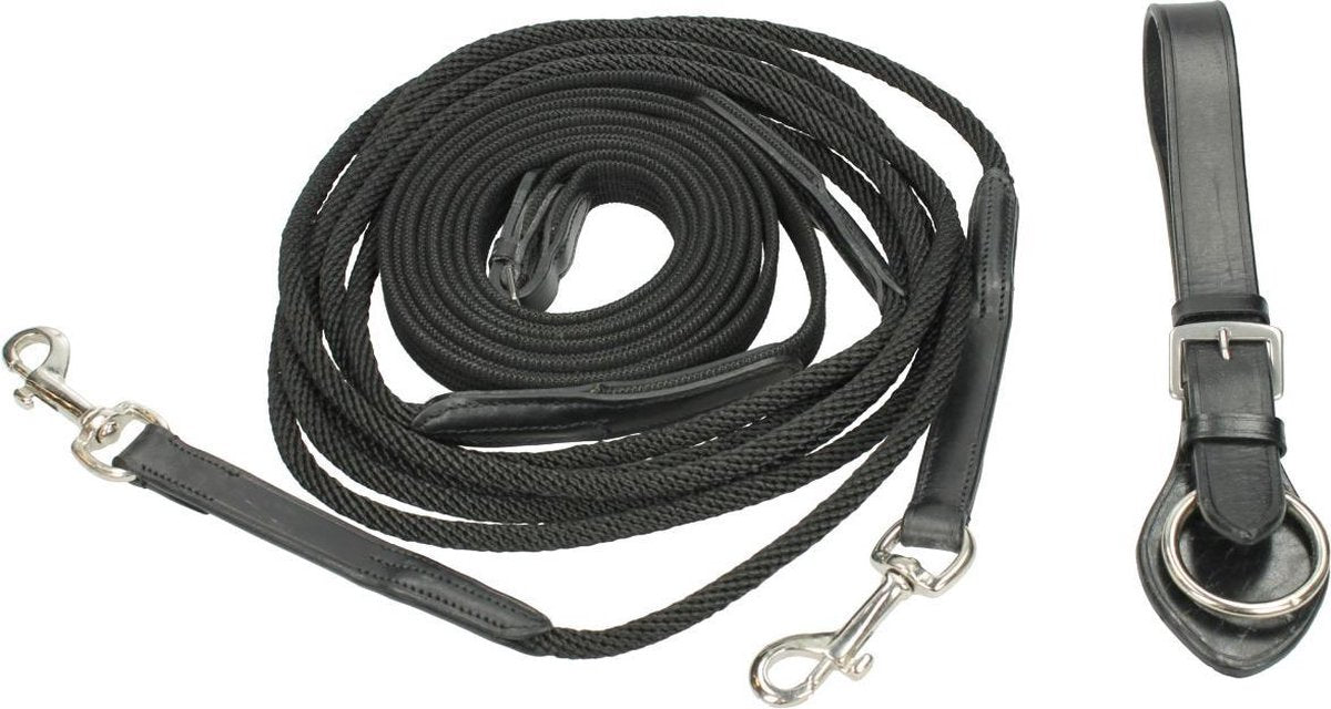 Epplejeck Cord Slofteugel - Zwart - mt. Paard