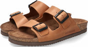 Mephisto NERIO Heren Slipper - Lichtbruin - Maat 40