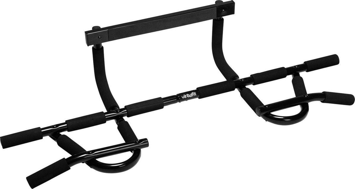 Pull Up Bar - VirtuFit Mulifunctionele Optrekstang - Deluxe - Zwart
